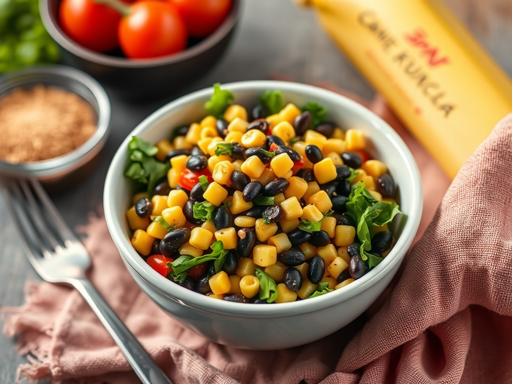 Image for Black Bean and Corn Salad