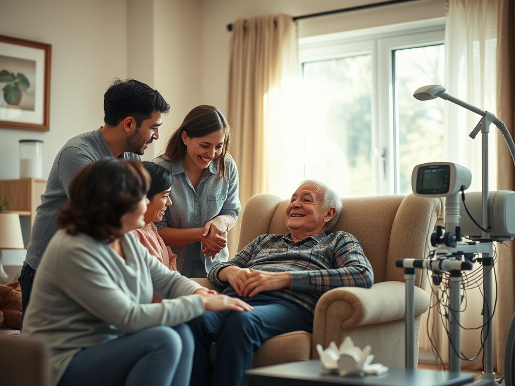 Family group support after brain injury