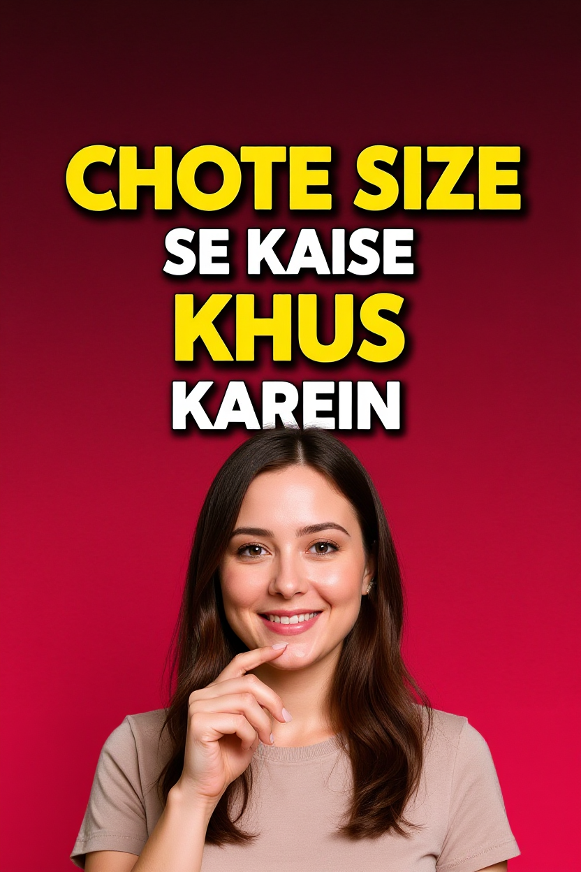 Chote size se kaise khus karein