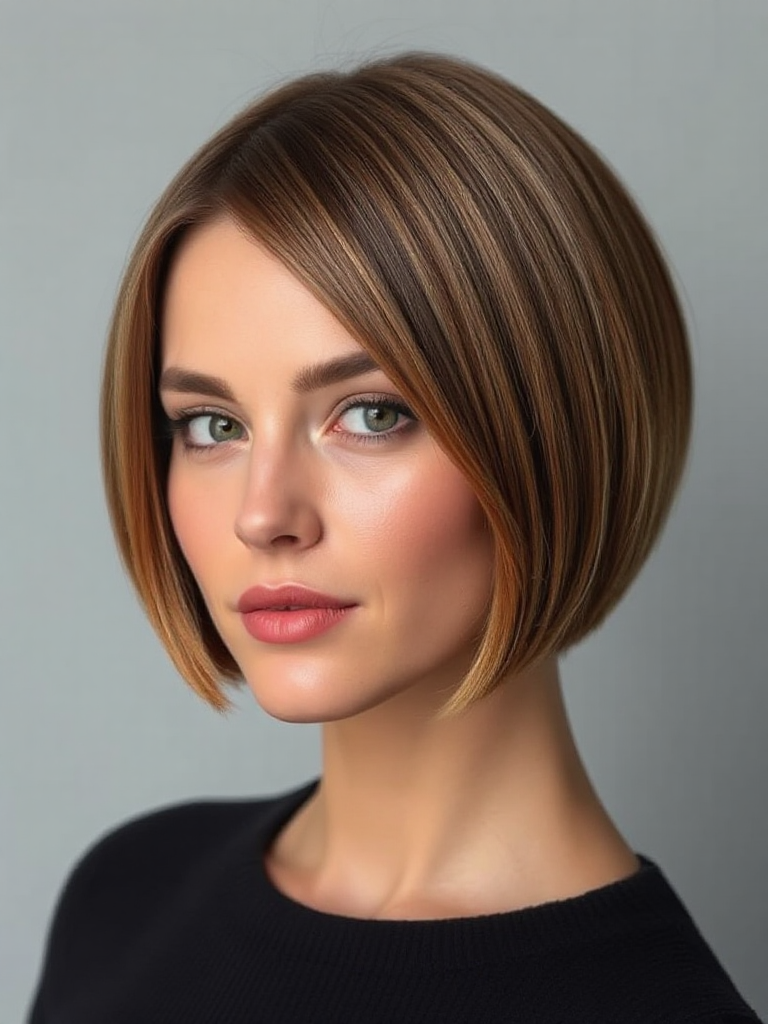 Medium-Length Blunt Bob