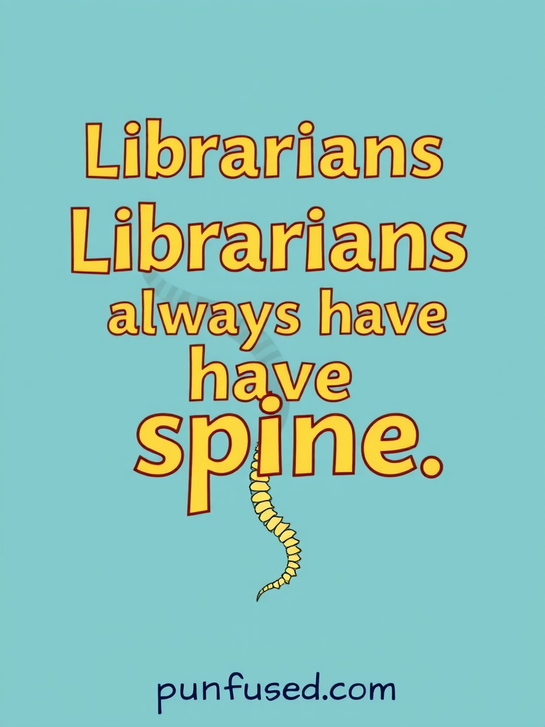 library puns