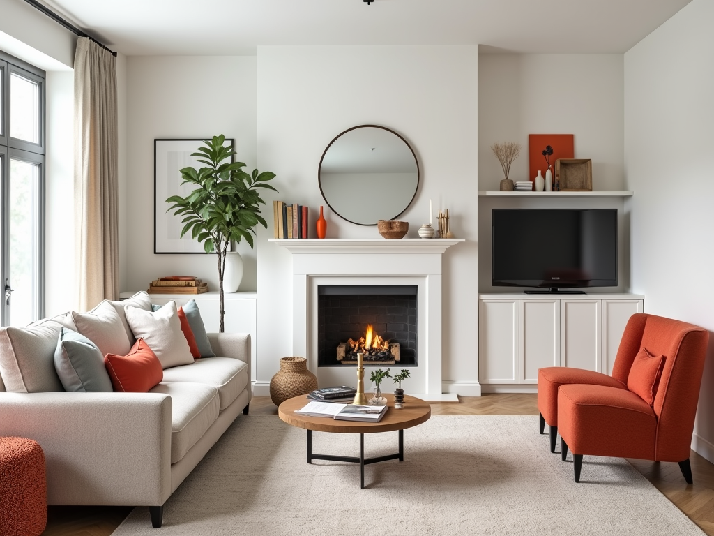 Trendy Paint Colors for a Modern Living Room Makeover