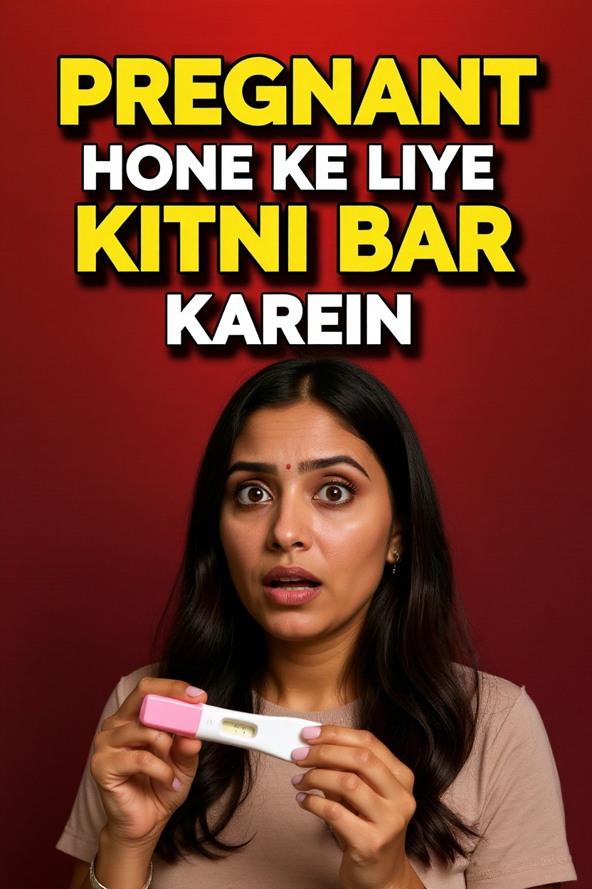 Pregnant hone ke liye kitni bar karein