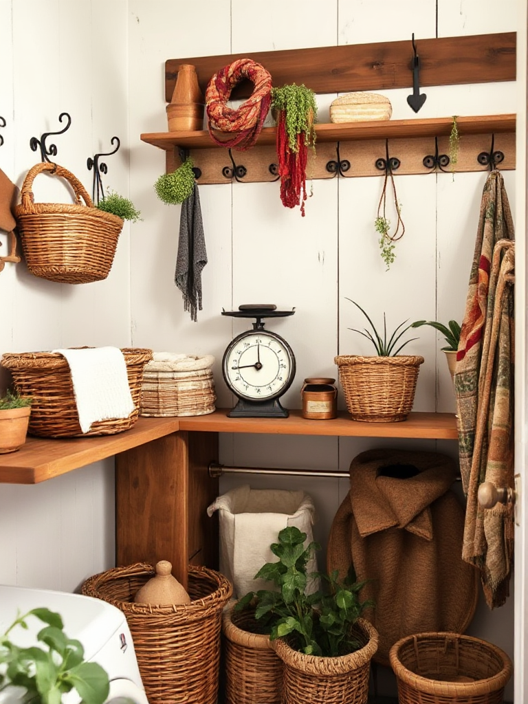 Boho Laundry Room Ideas