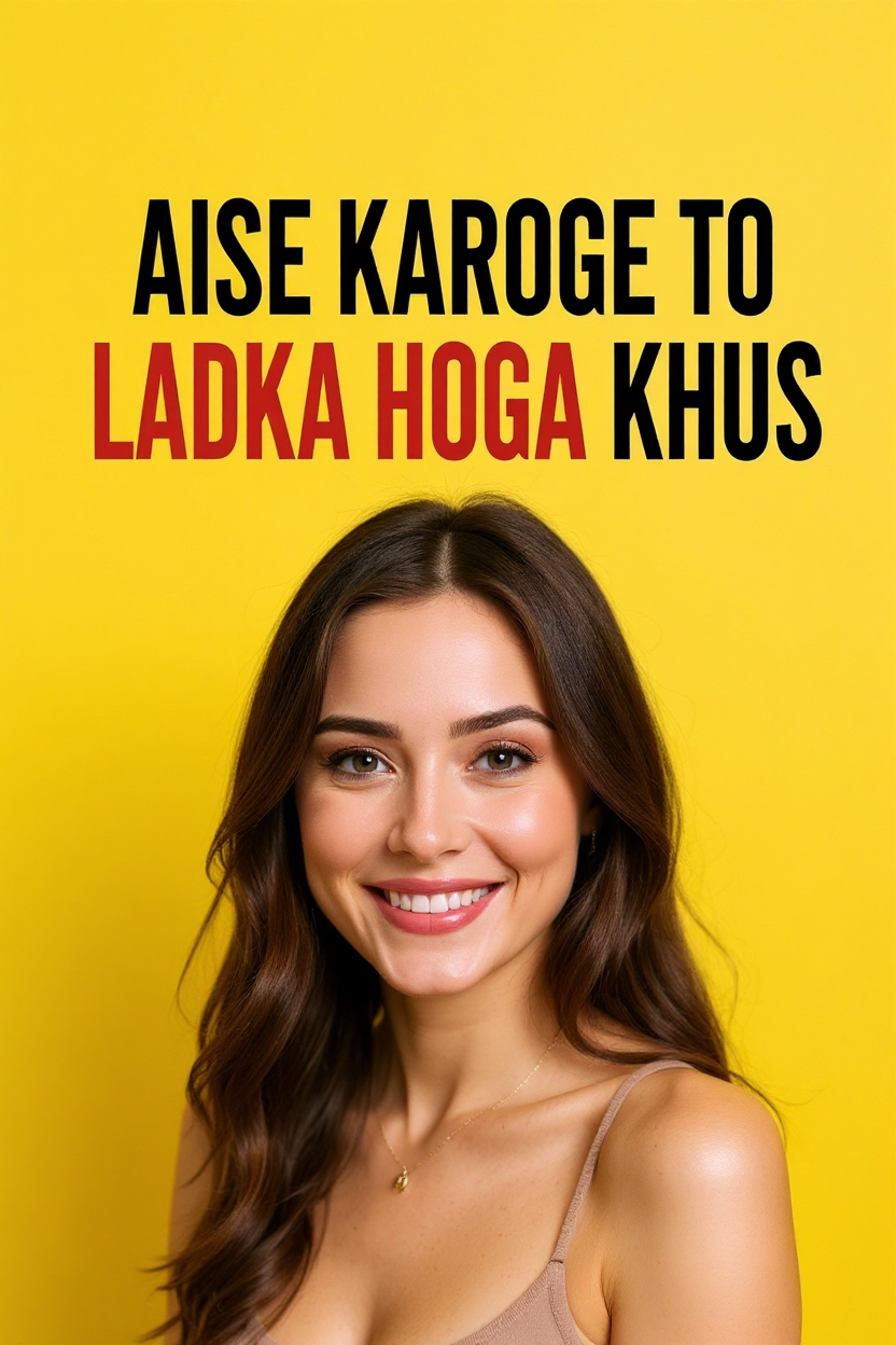 Aise karoge to ladka hoga khus