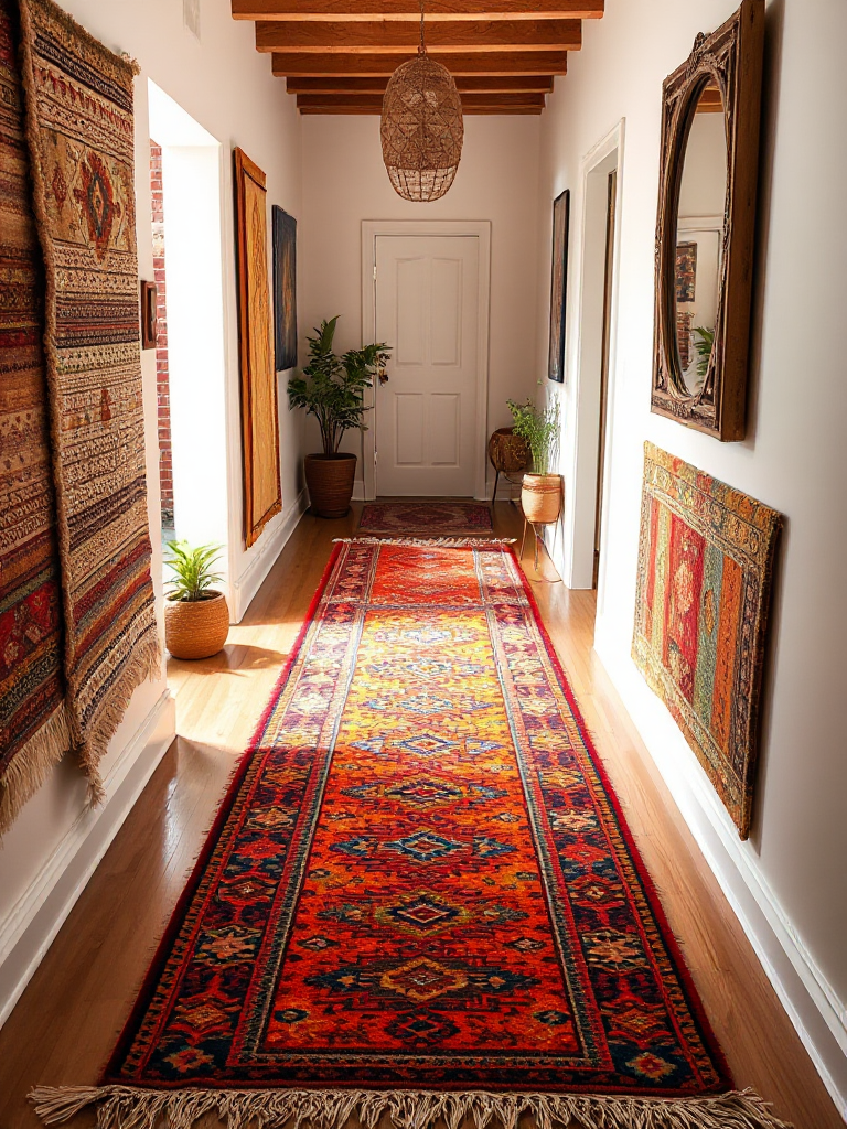 Boho Hallway Ideas