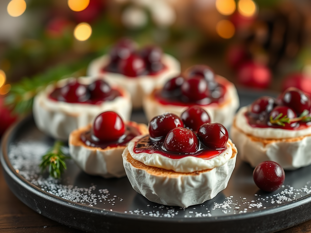 Image for Cranberry Brie Bites: