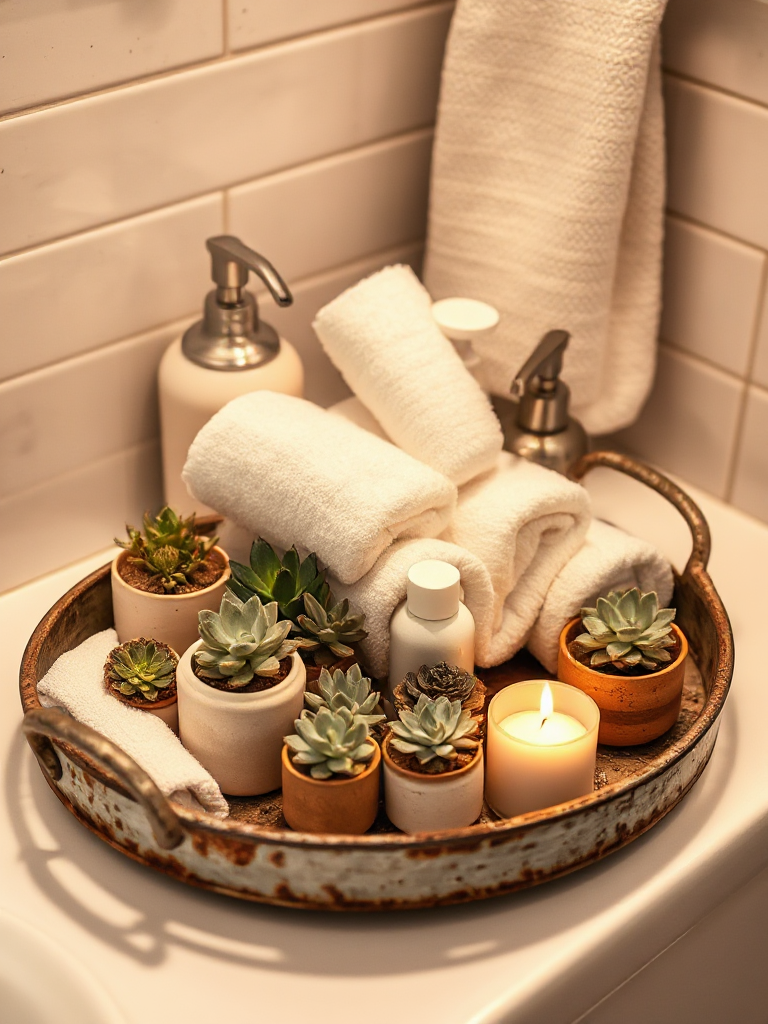 Bathroom Tray Decor Ideas