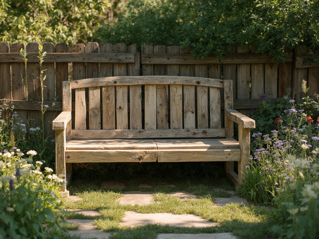 Rustic Garden Bench