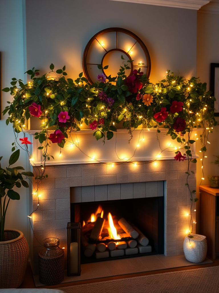 Summer Mantel Decorating Ideas