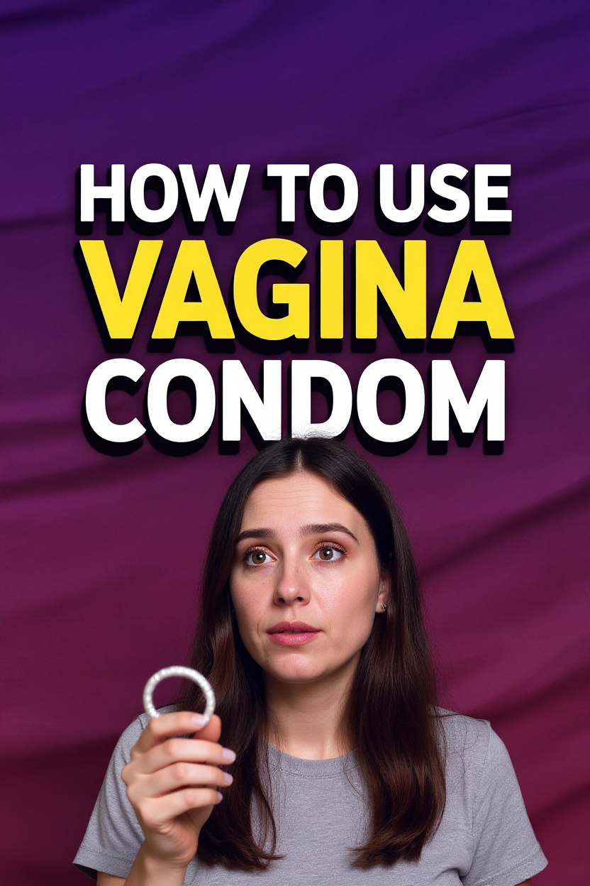 How to use vagina condom