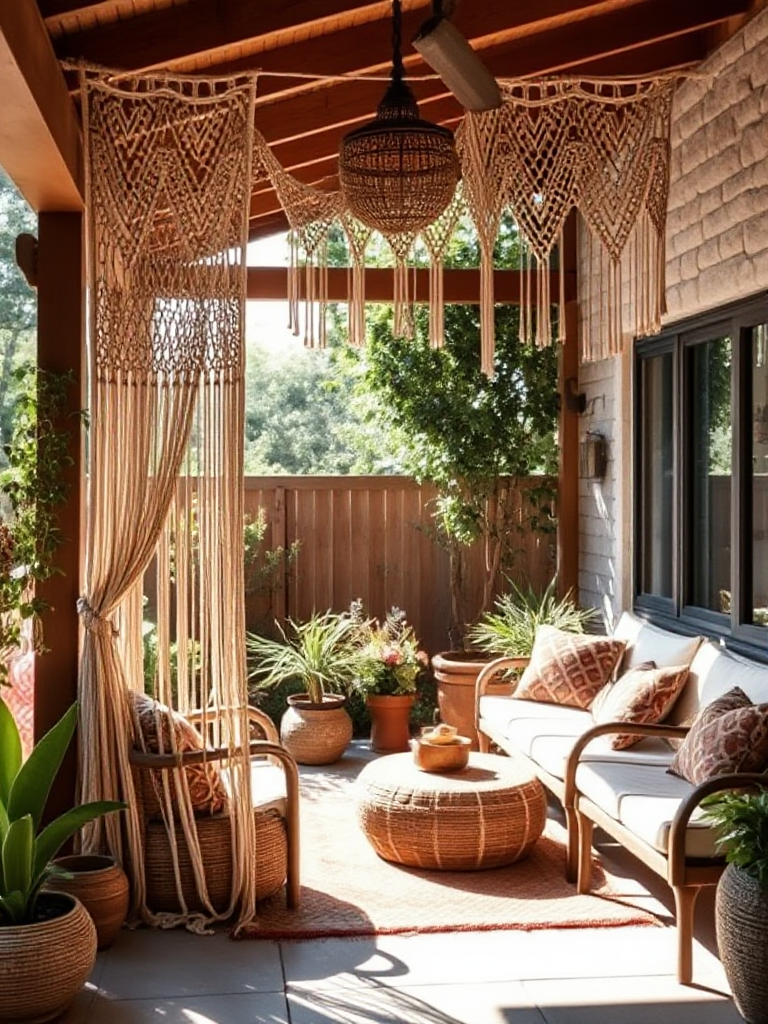 Backyard Patio Curtain Ideas