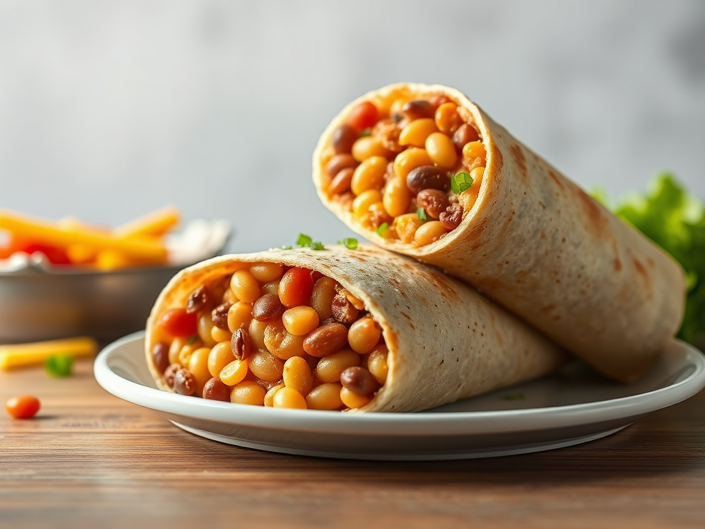 Image for Bean & Cheese Burritos