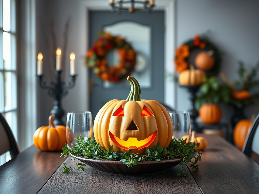 Image for Jack-o'-Lantern Centerpiece: