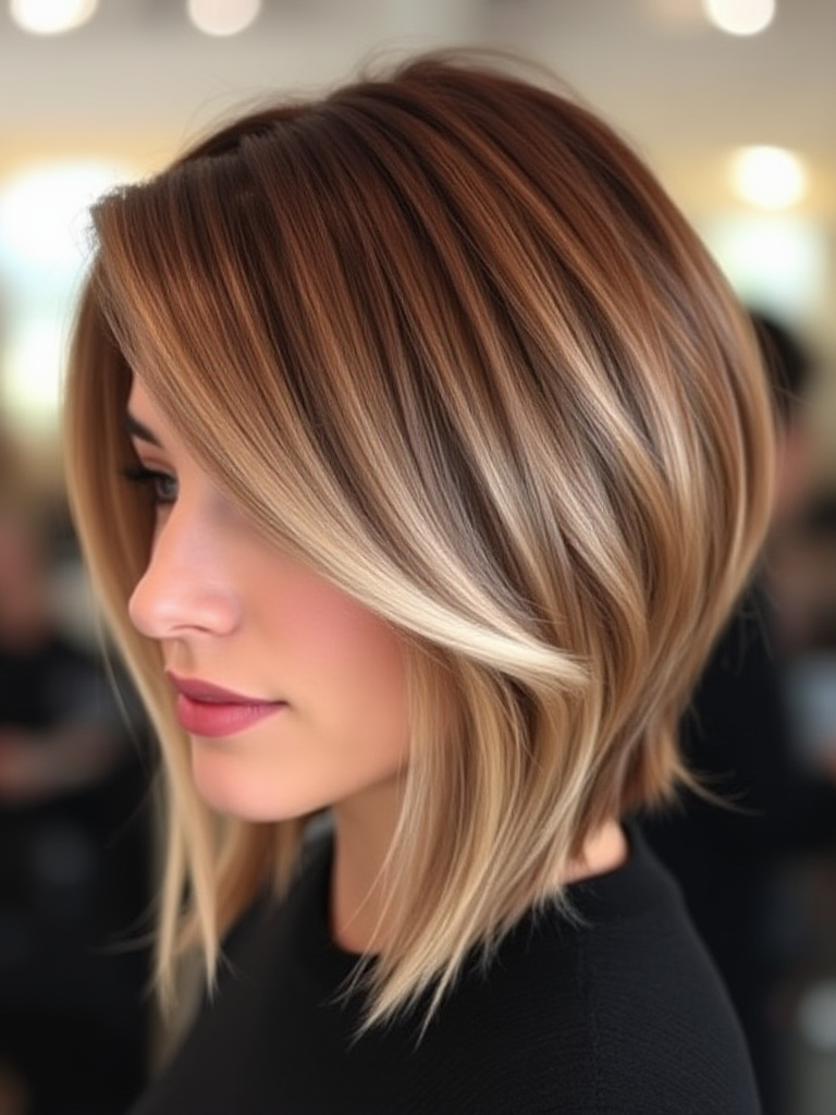 Shoulder-Length Hair with Layers