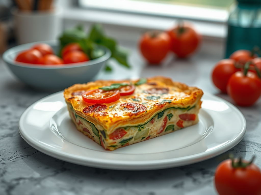 Image for Tomato and Zucchini Frittata