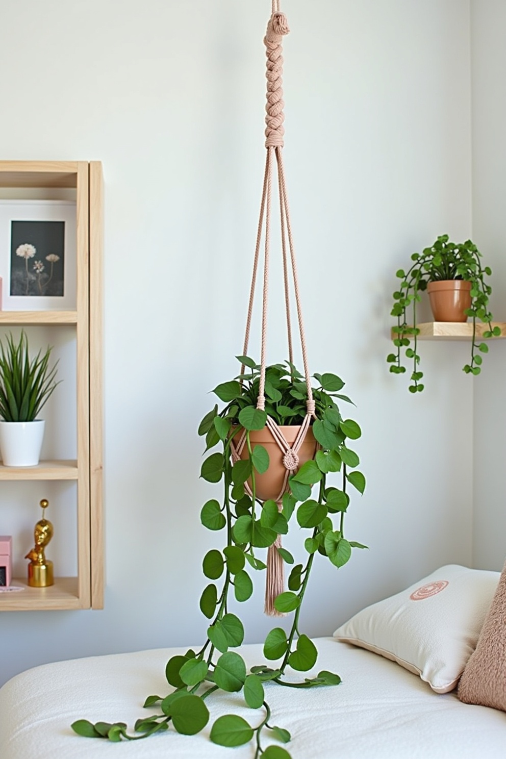 Chic Bohemian Macrame Plant Hanger