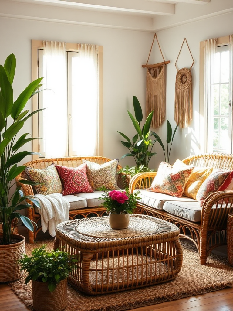 Boho Living Room Ideas