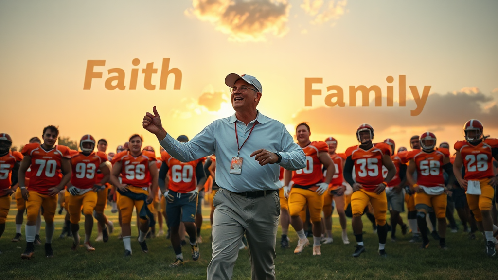 다큐멘터리 'God. Family. Football.' 포스터