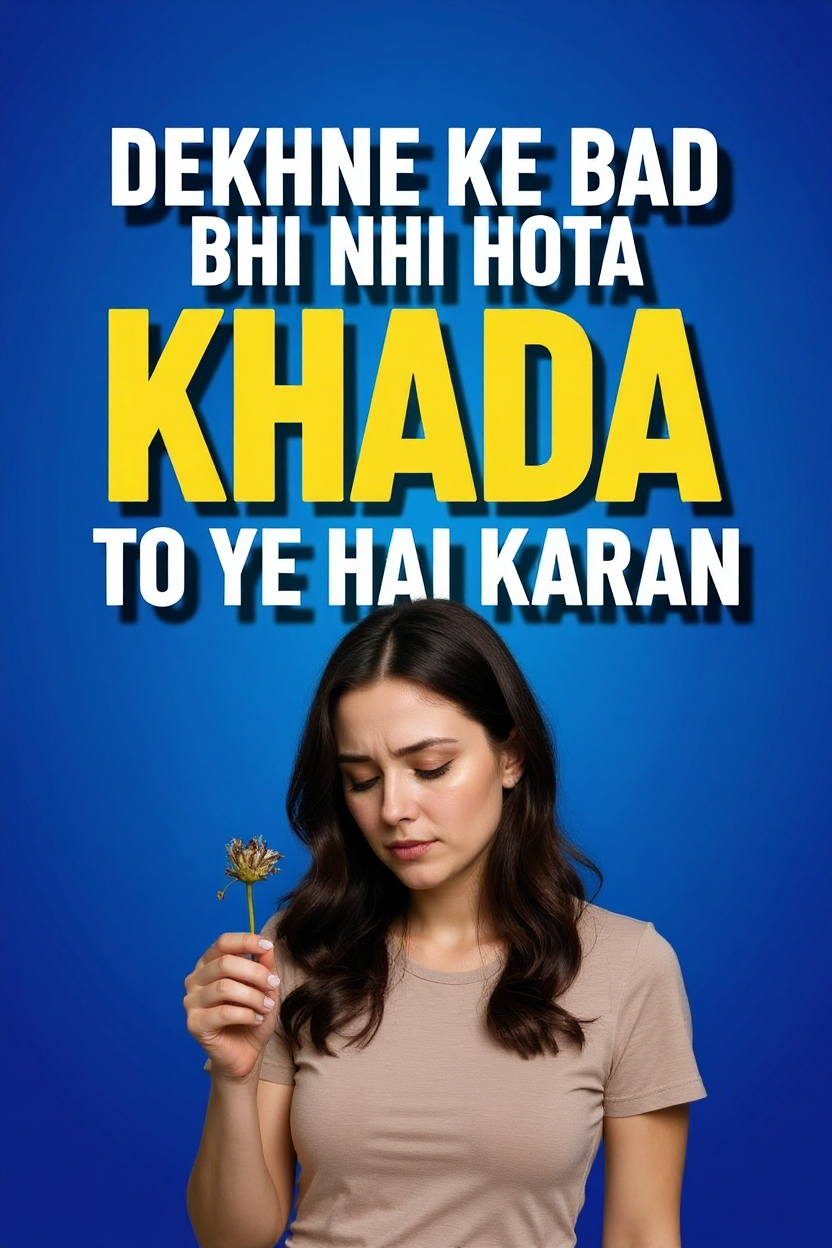 Dekhne ke bad bhi nhi hota khada to ye hai karan