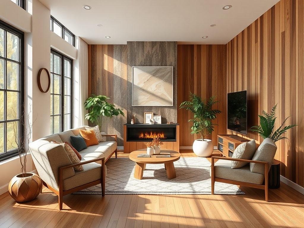 Image for Incorporate Warm Wood Accents