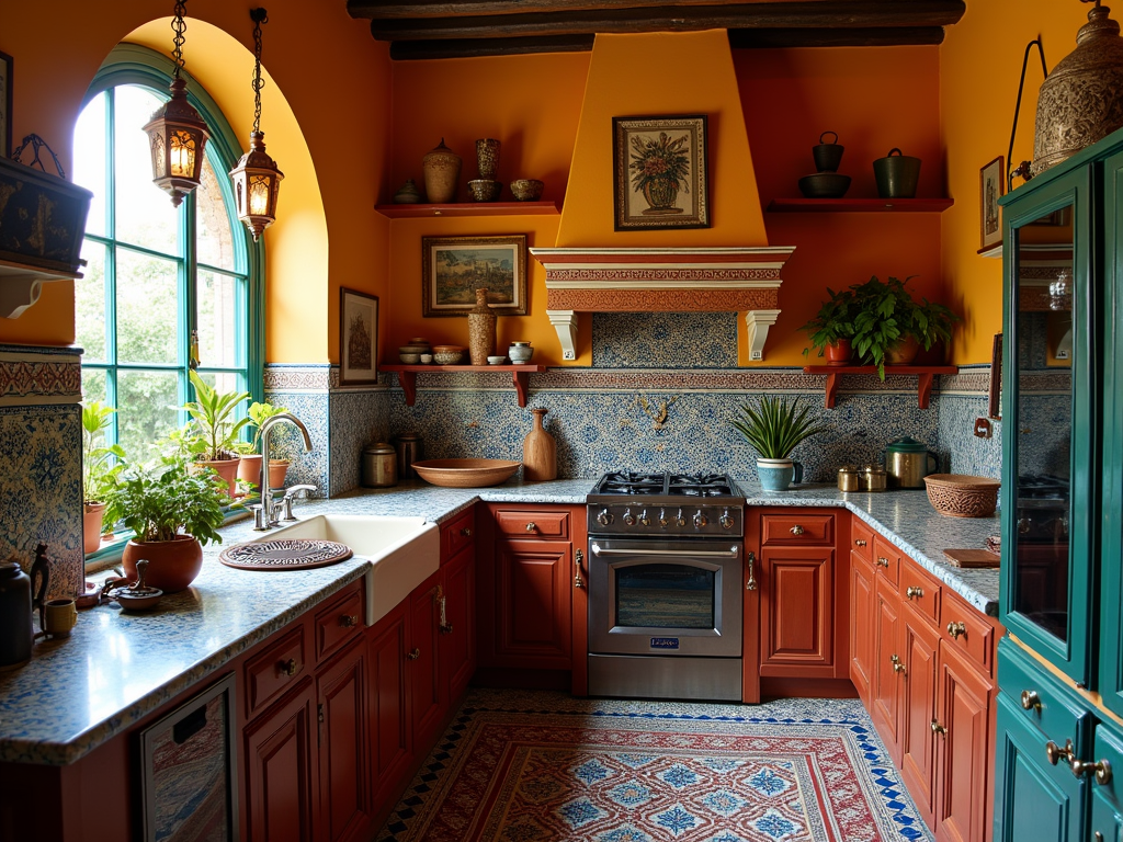 Enchanting Moroccan-Style Kitchen Inspiration