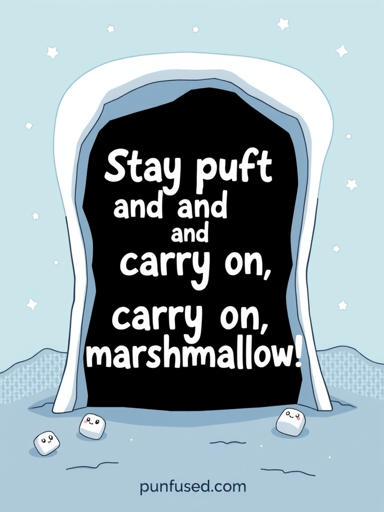 marshmallow puns