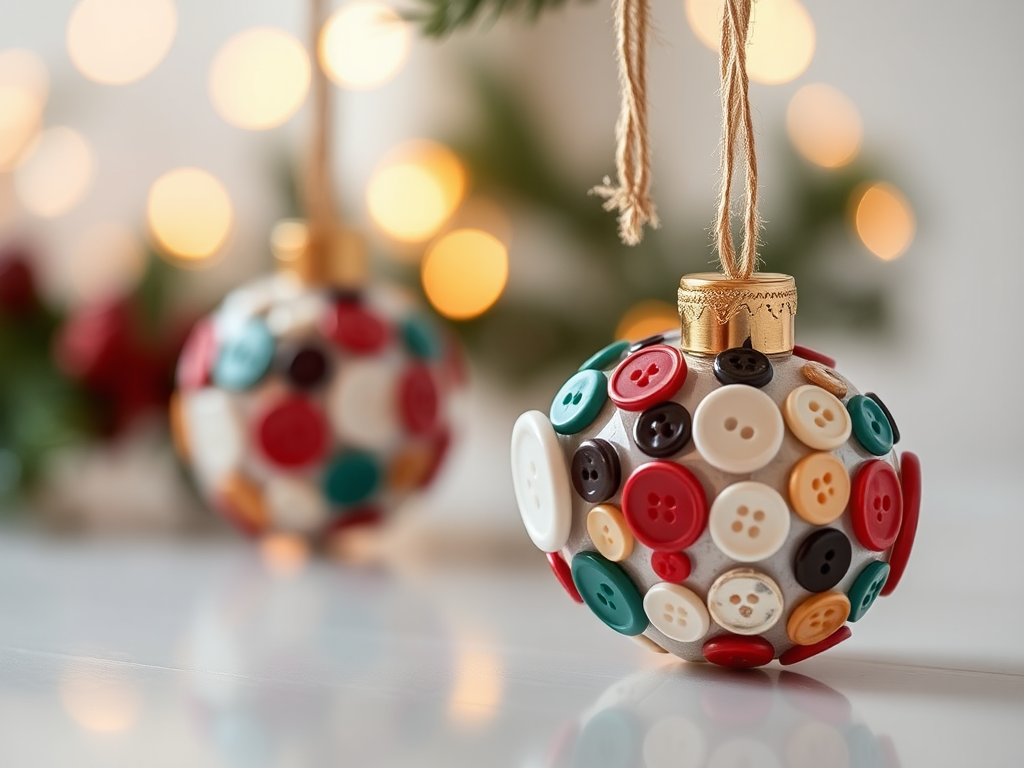 Image for Button Ornaments: