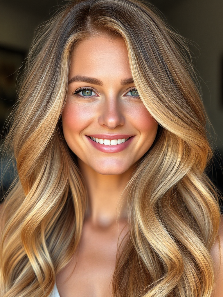 Long Hair with Balayage