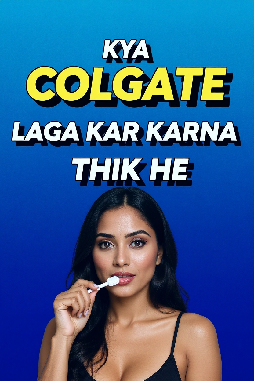 Kya colgate laga kar karna thik he