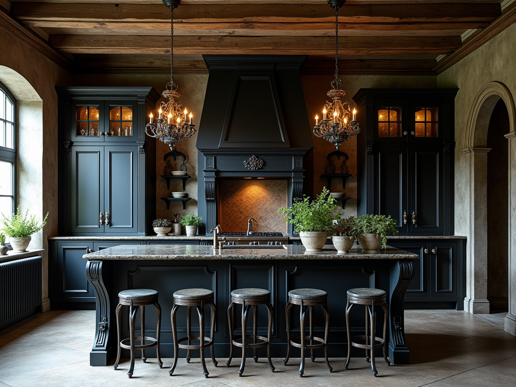 Enchanting Gothic-Inspired Kitchen Ideas