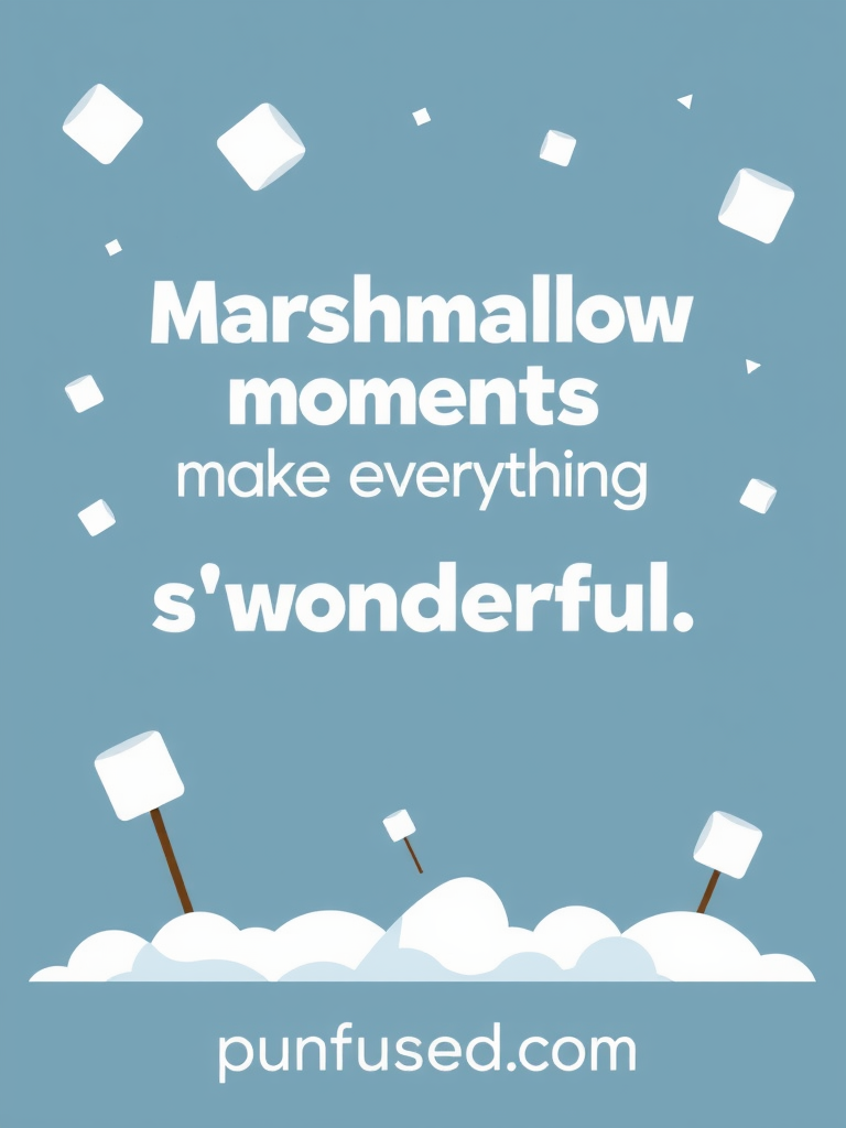 marshmallow puns