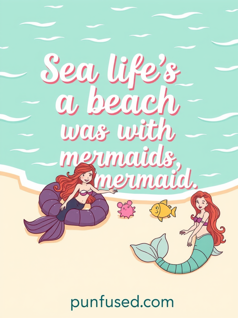 mermaid puns