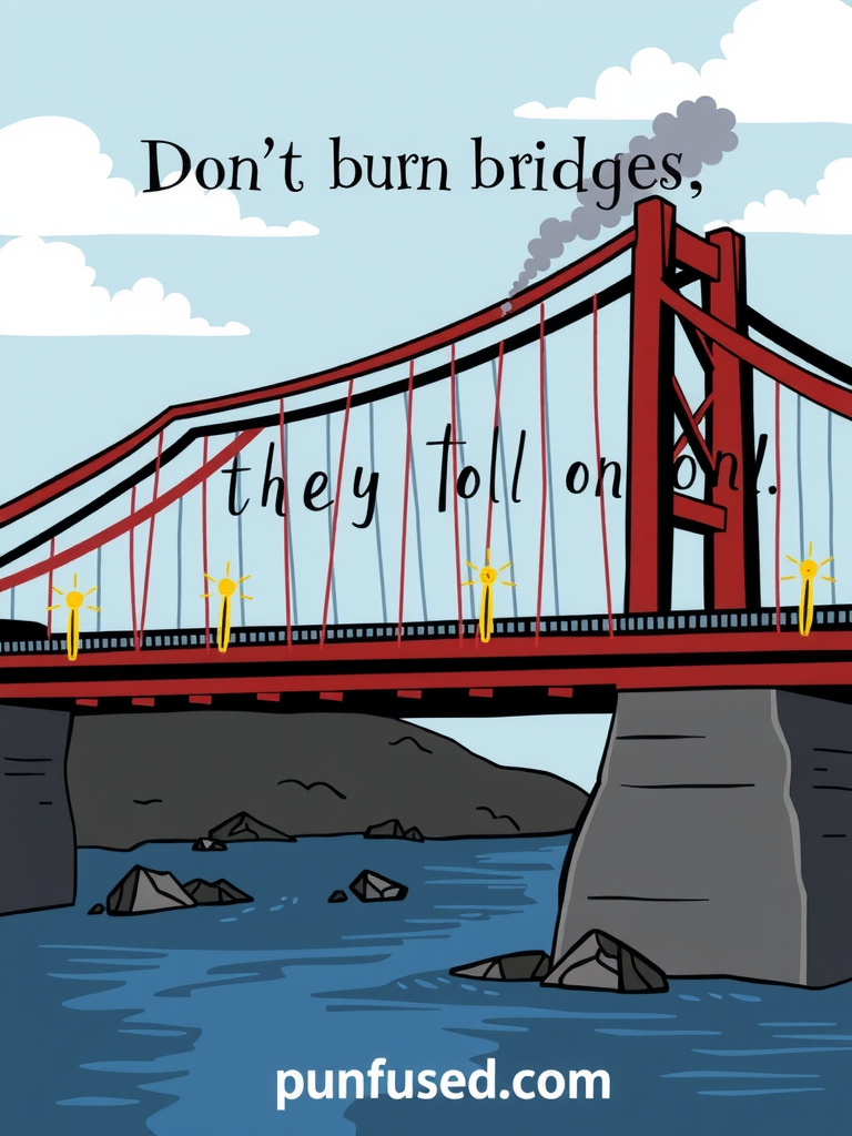 bridge puns