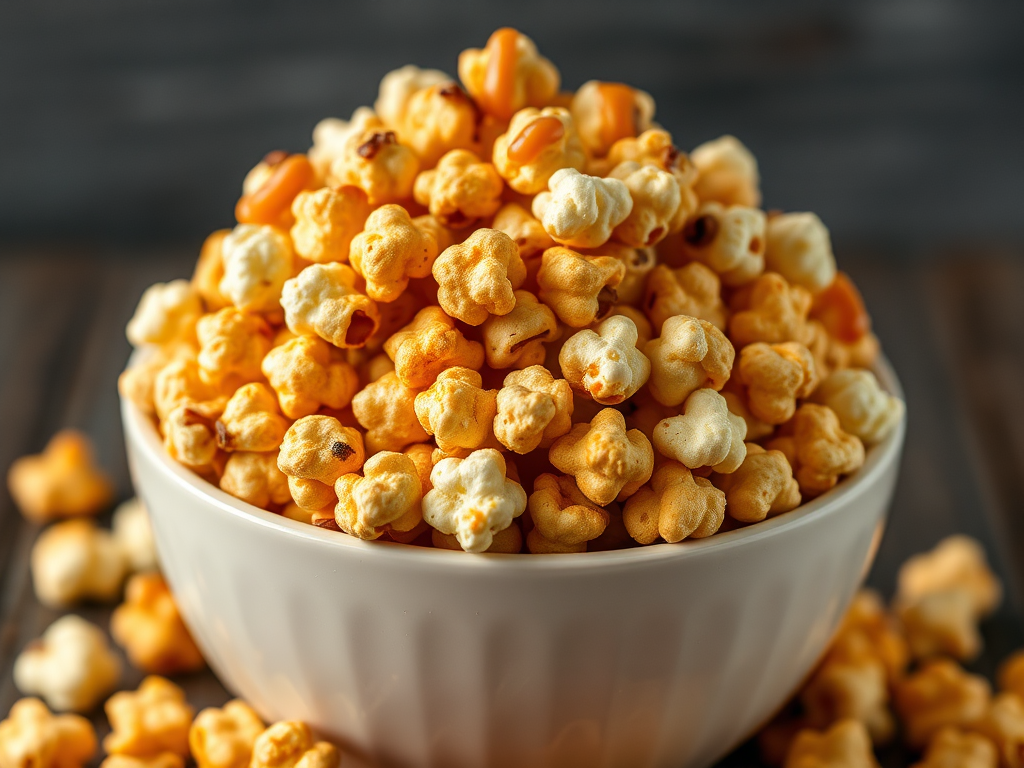 Image for Caramel Apple Popcorn Mix