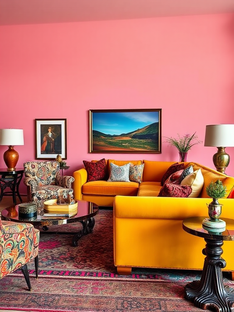 Maximalist Living Room Ideas