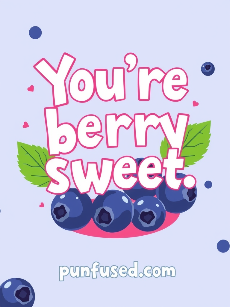 blueberry puns