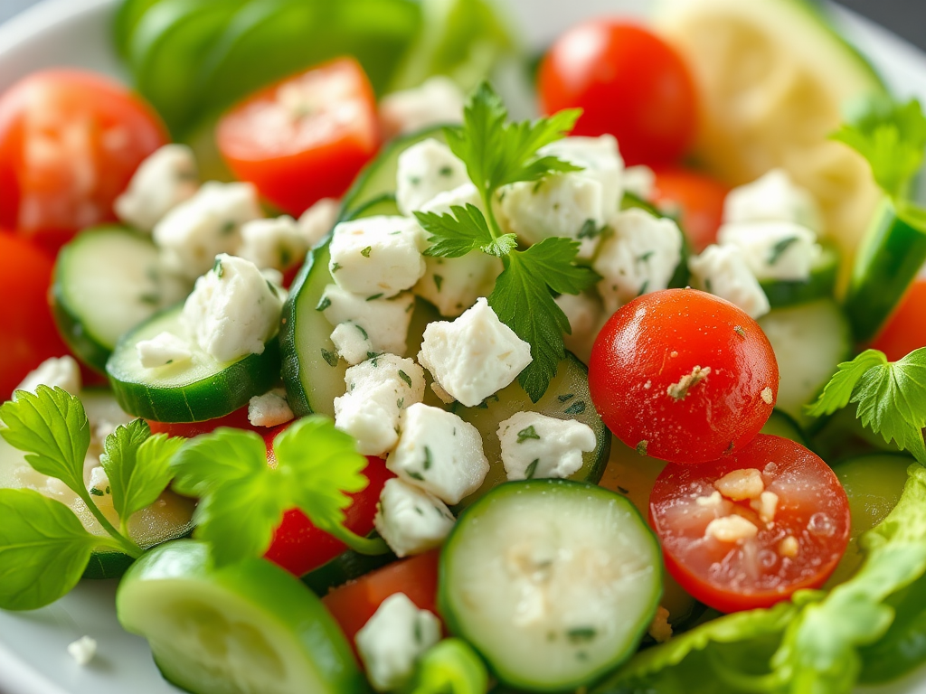 Image for Greek Cucumber Salad