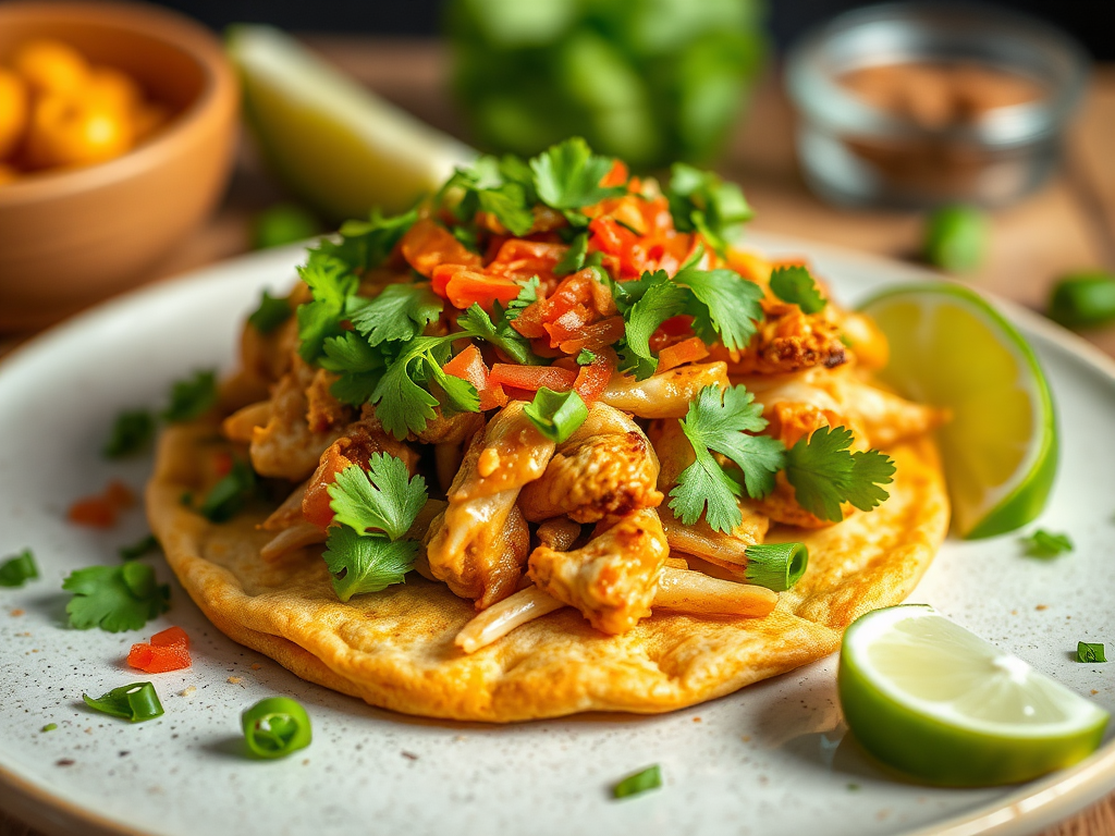 Image for Chicken Tinga Tostadas