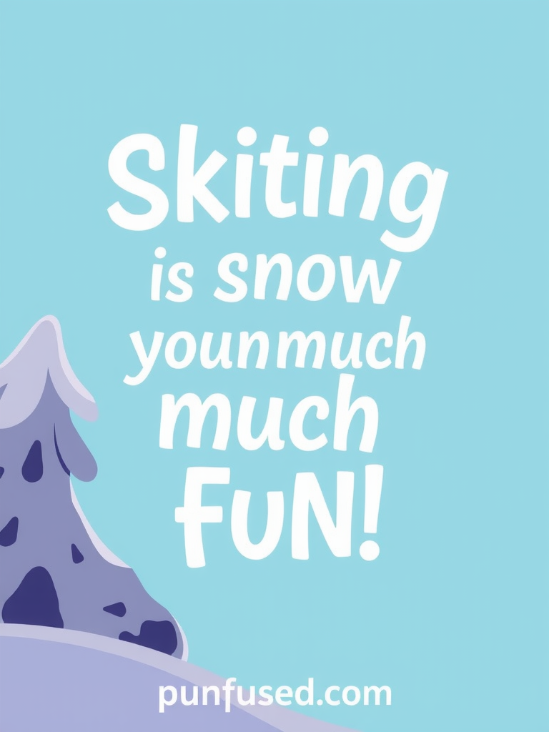 ski puns