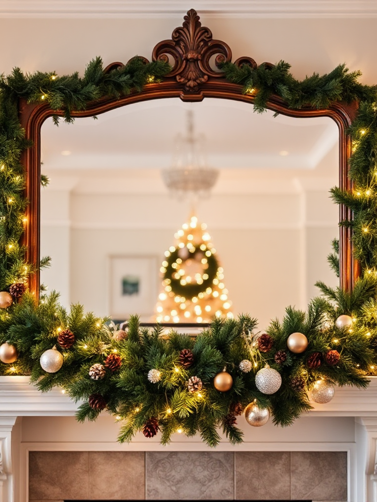 Christmas Mantel Decorating Ideas