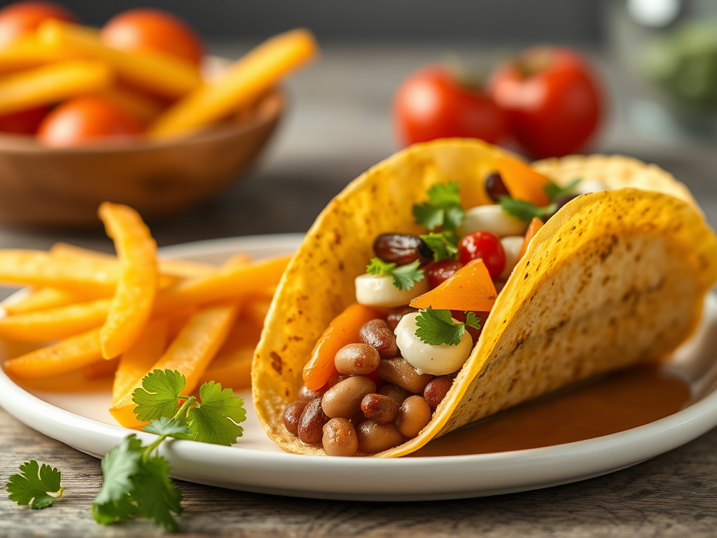 Image for Veggie and Bean Tacos