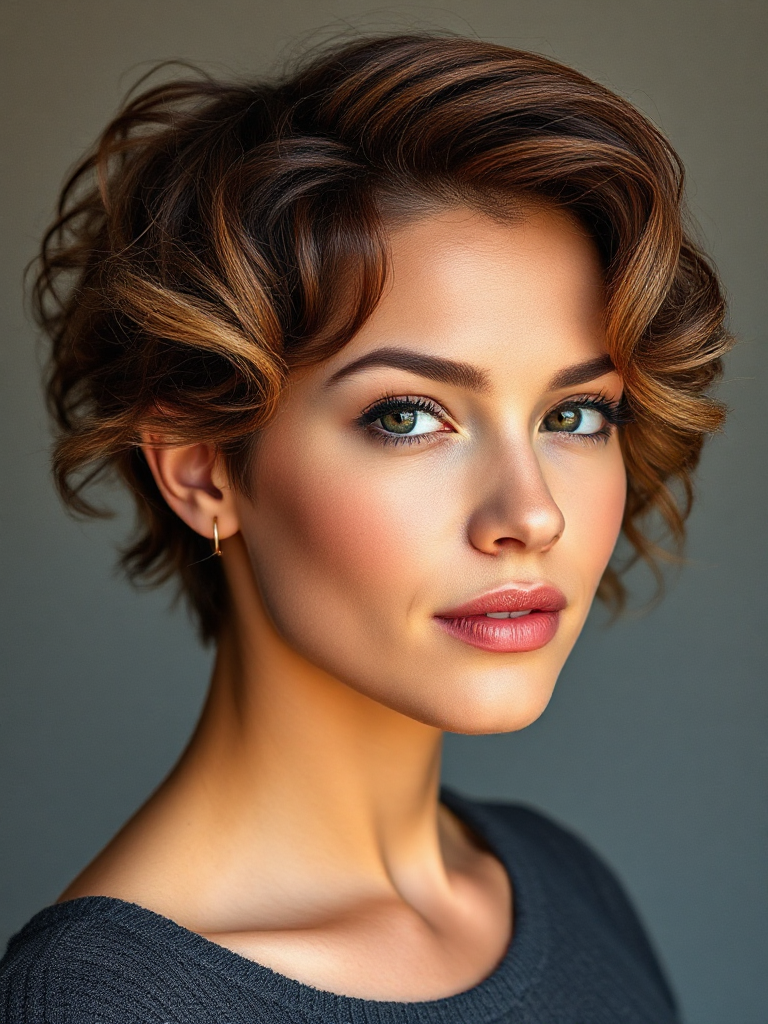 Short Wavy Hairstyles