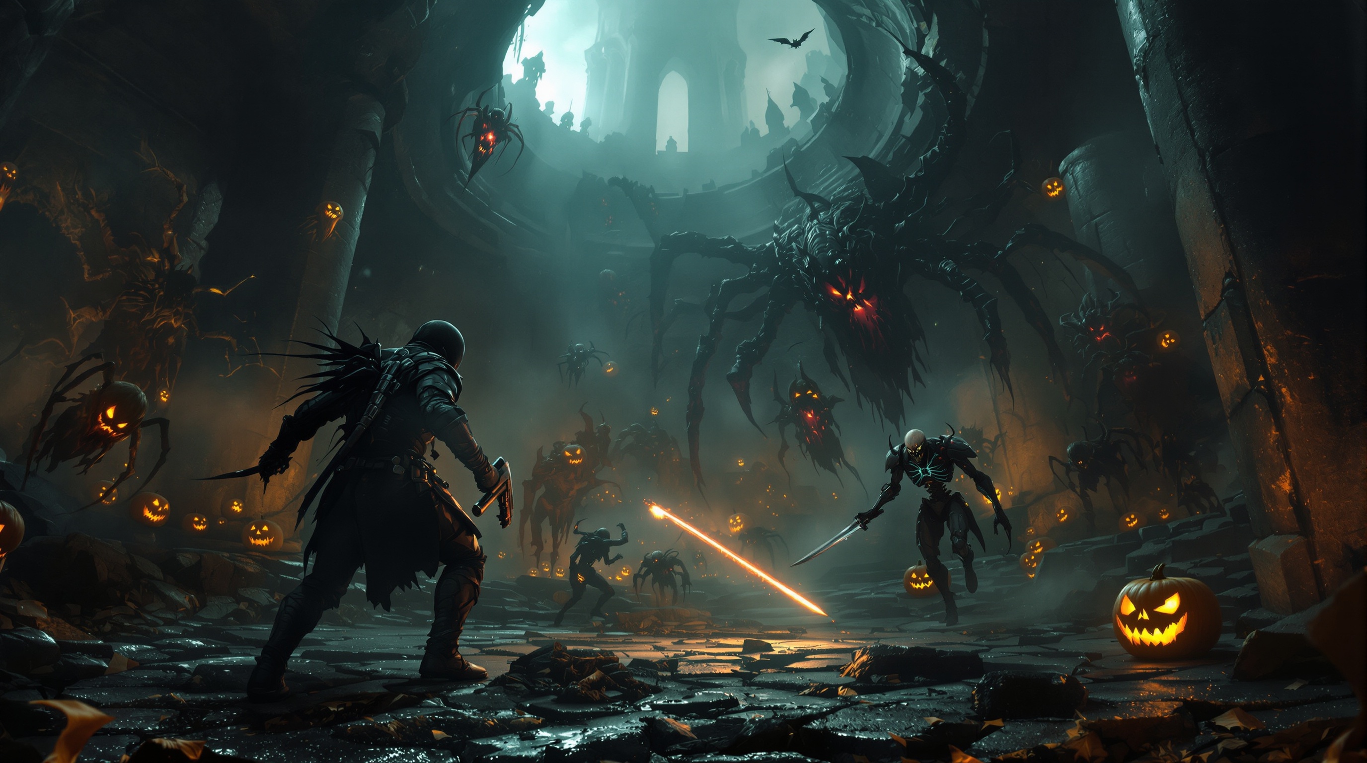 Análisis del entorno gótico en Medieval Halloween VR Early Access