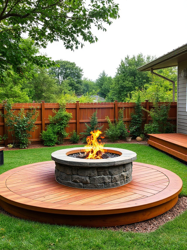 Simple Backyard Fire Pit Ideas