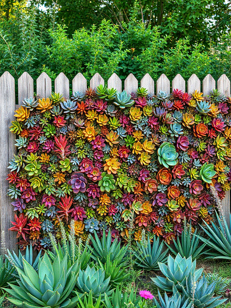 Boho Garden Fence Ideas