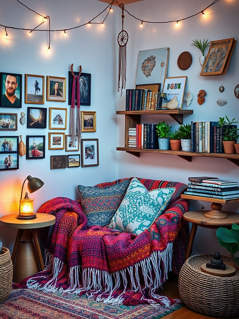 Boho Reading Nook