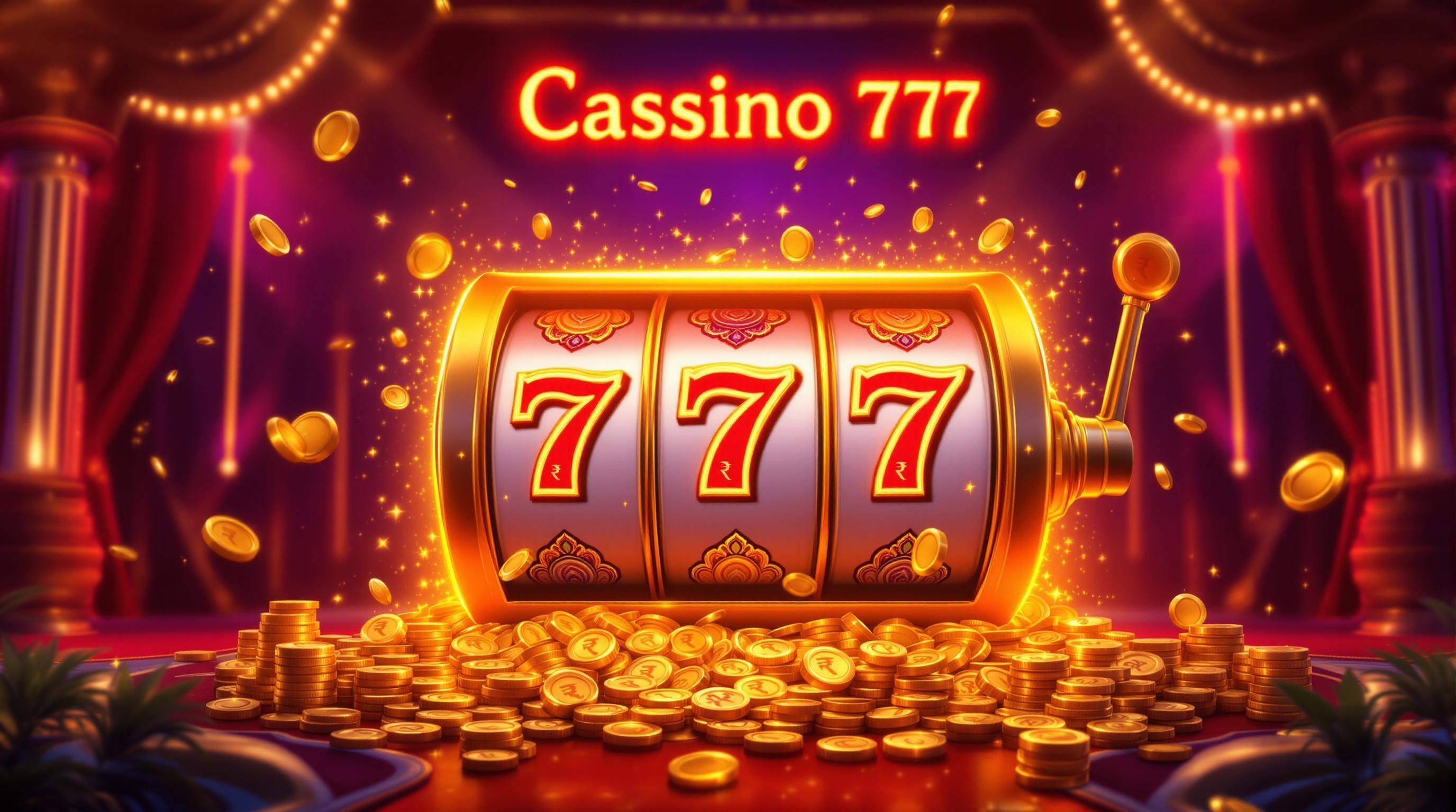 Cassino 777 - Spin Classic Slots and Win Real Money in India Banner