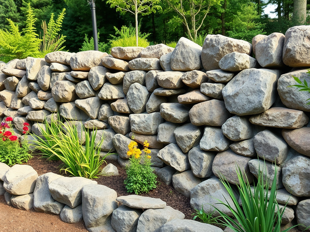 Image for Build a Rock Garden Wall